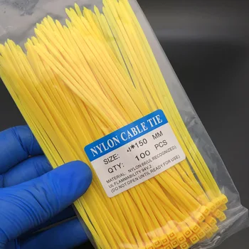 

Cable Zip TiesEssential tools in 4x150mm Self locking 100pcs Plastic Cable Zip Tie Approved Loop Wrap Bundle Ties Black