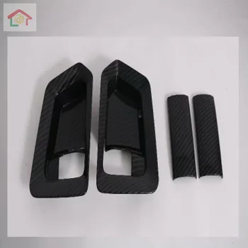 

For Toyota HiAce Granvia Commuter 2019 2020 Car Inner Door Handle Bowl Cover Sticker Case Accessories Styling