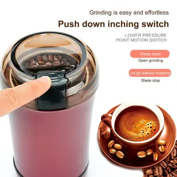 

400W Electric Coffee Grinder Mini Kitchen Salt Pepper Grinder Powerful Beans Spices Nut Seed Coffee Bean Grind Molinillo Cafe