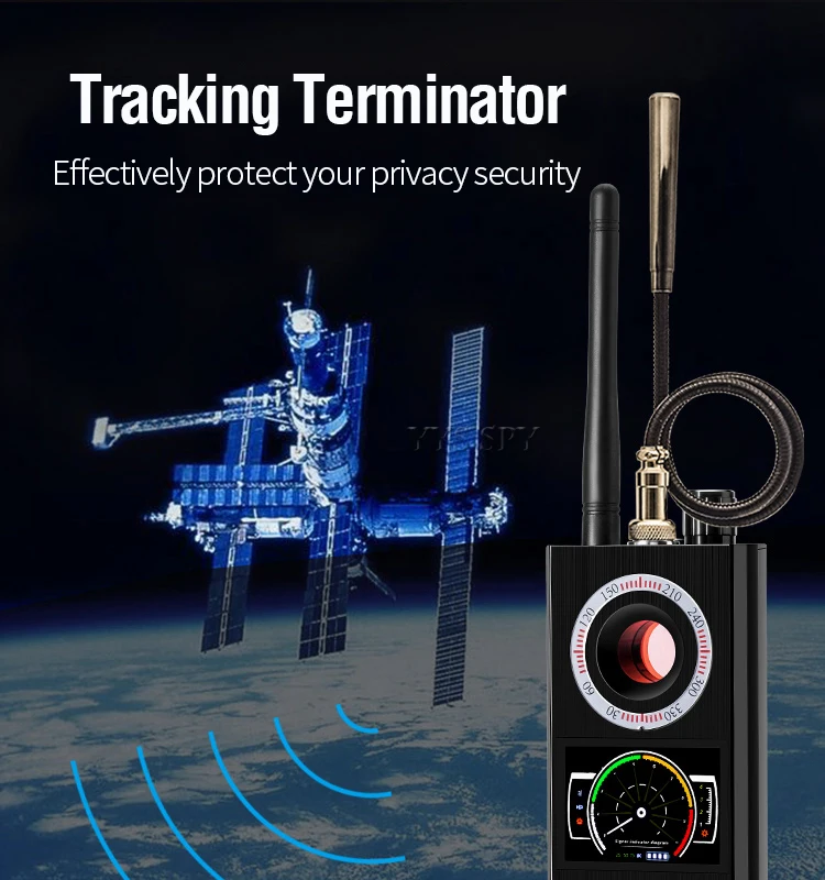 K68 анти шпион беспроводной RF детектор сигнала Ошибка GSM gps трекер Скрытая камера подслушивающее устройство Военная профессиональная версия