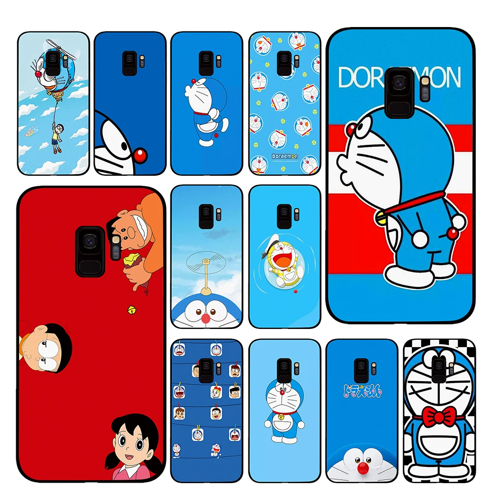 

Doraemon Phone Case for Samsung Galaxy A6 A8 Plus A7 A9 2018 A5 2017 18 J530 J7 J8