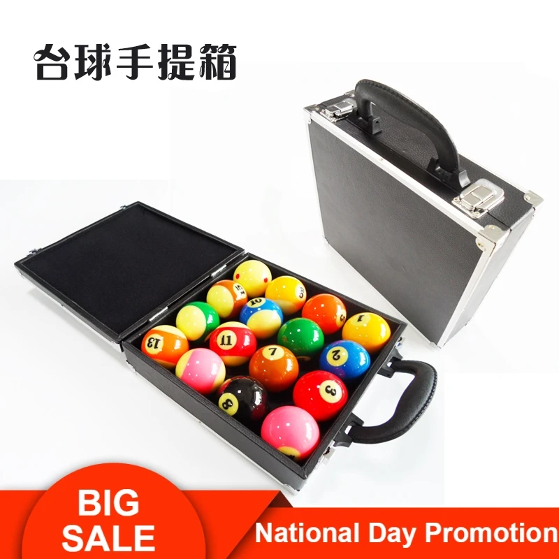 

High Ranking Billiards Ball Box PU Ball Box Easy Carrying Convenience Ball Box Portable High Quality Billiards Accressories