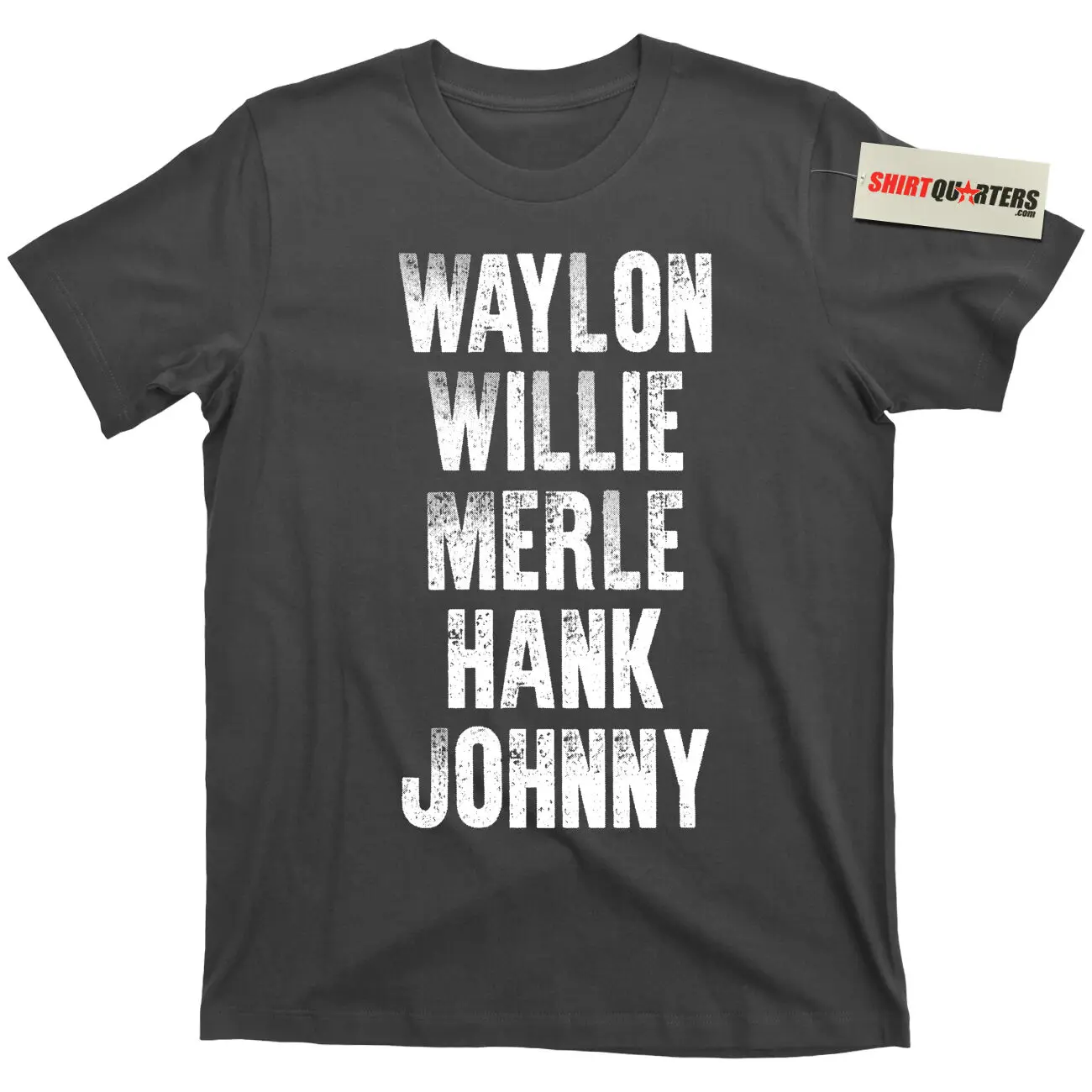 Waylon Jennings Willie Nelson Merle Haggard Jonny Cash Hank Album Tee футболка унисекс Tees | Мужская одежда