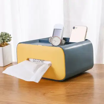 

1pc Multifunctional Creative Drawer Living Room Office Organizer Sundries Desktop Remote Storage Controller Box N7W6