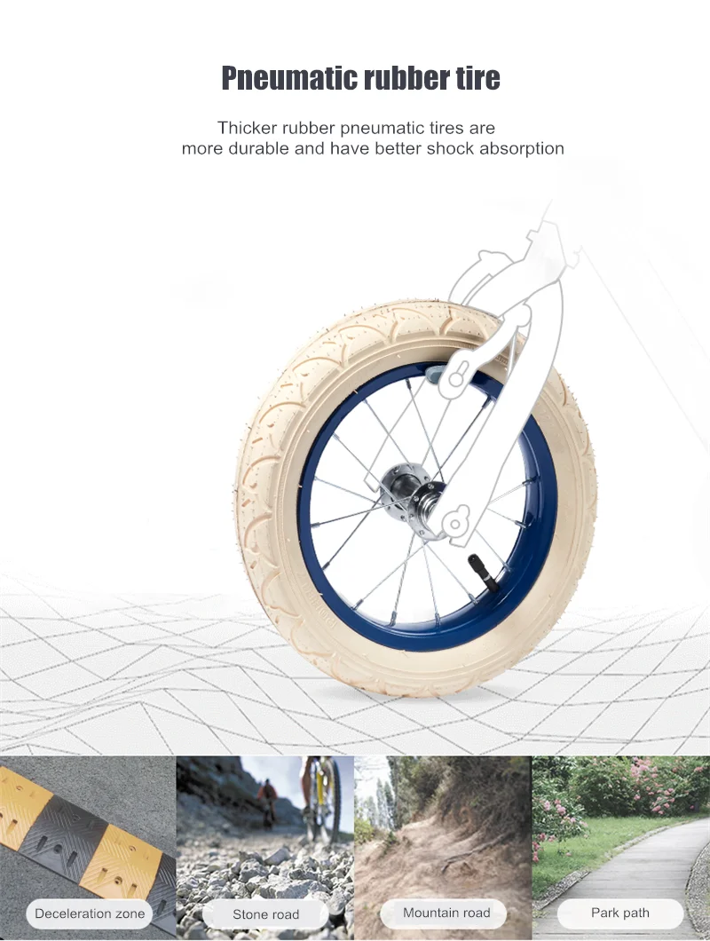 New Kids Bike 14/16 inch 3 - 9 Years Old Boys and Girls Princess Vintage Bicycle Baby Children Balance Bike With Auxiliary Wheel