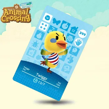 

399 Twiggy Animal Crossing Card Amiibo Cards Work for Switch NS 3DS Games