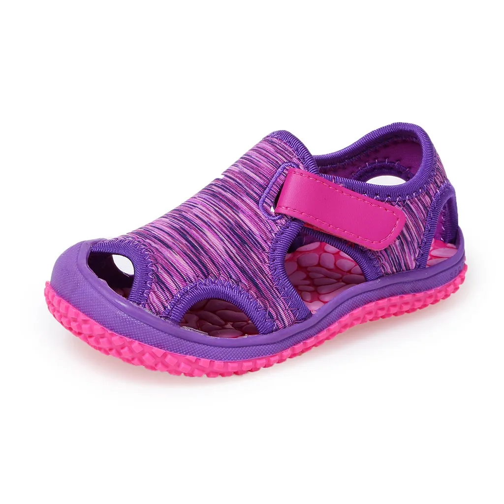 Girls' Sandals Boys' Water Shoes Kids Comfort Beach Sandals Baby Closed-Toed Shoes Beach Toddler Summer