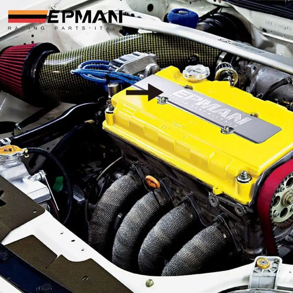 Красная крышка свечи зажигания двигателя для Honda Acura Civic Integra DC2 B18 B16 B20 AF YQG03HONDA|engine