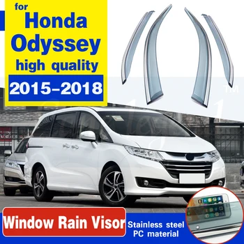 

For Honda Odyssey 2015-2018 window visor car rain shield deflectors awning trim cover exterior car-styling accessories parts