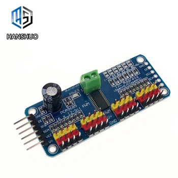 

16 Channel 12-bit PWM/Servo Driver-I2C interface PCA9685 module for arduino or Raspberry pi shield module servo shield