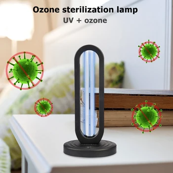 

Disinfection Germicidal Lamp 38W UVC Portable Quartz UV Ozone Sterilizer Light UV Hospital Home Indoor Killing Bacterial