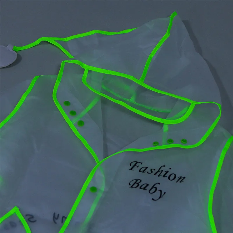 Children's waterproof raincoat Boys Girls Kids Hooded Raincoat Waterproof Jackets Toddler Baby Cartoon Tops #4S18 (31)