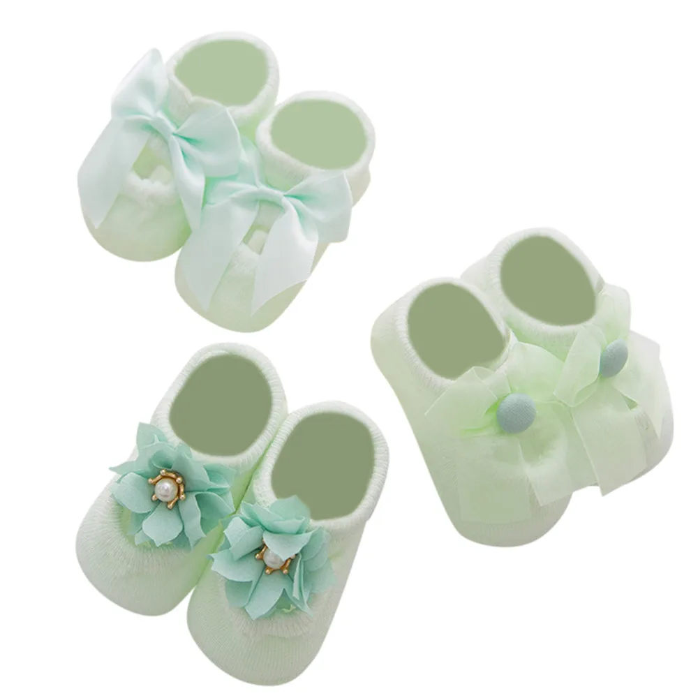 Детская обувь, 3 пары носки детские Нескользящие Теплые Носки с рисунком для новорожденных девочек и мальчиков обувь для новорожденных chaussure enfant