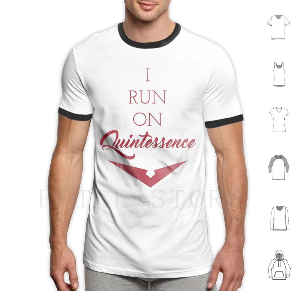 Quintessence-Red T Shirt Uomo Cotone 6Xl Voltron Rosso Paladin Leone Rosso Tecnica Tecnica Tecnica Tecnica Voltron Rosso I Run On