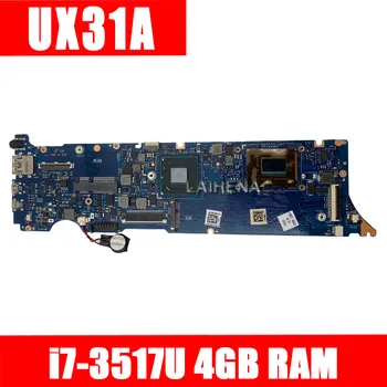 

Original for asus UX31A Laptop motherboard UX31A2 REV4.1 Mainboard Processor I7-3517 4G Memory 100% tested