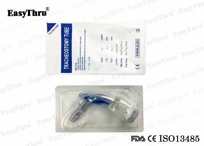 10 шт. медицинская тракхомутная трубка с манжетами Анестезия Эндотрахеальная Интубация дыхательный хирургический инструмент