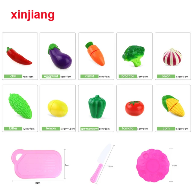 Coleção De Comida Para Crianças, Conjunto De Brinquedos Em Miniatura Com 84  Peças Para Cortar Comida E Brincar De Fingir, Cozinha, Clássico Educacional  Para Crianças - Brinquedos De Cozinha - AliExpress