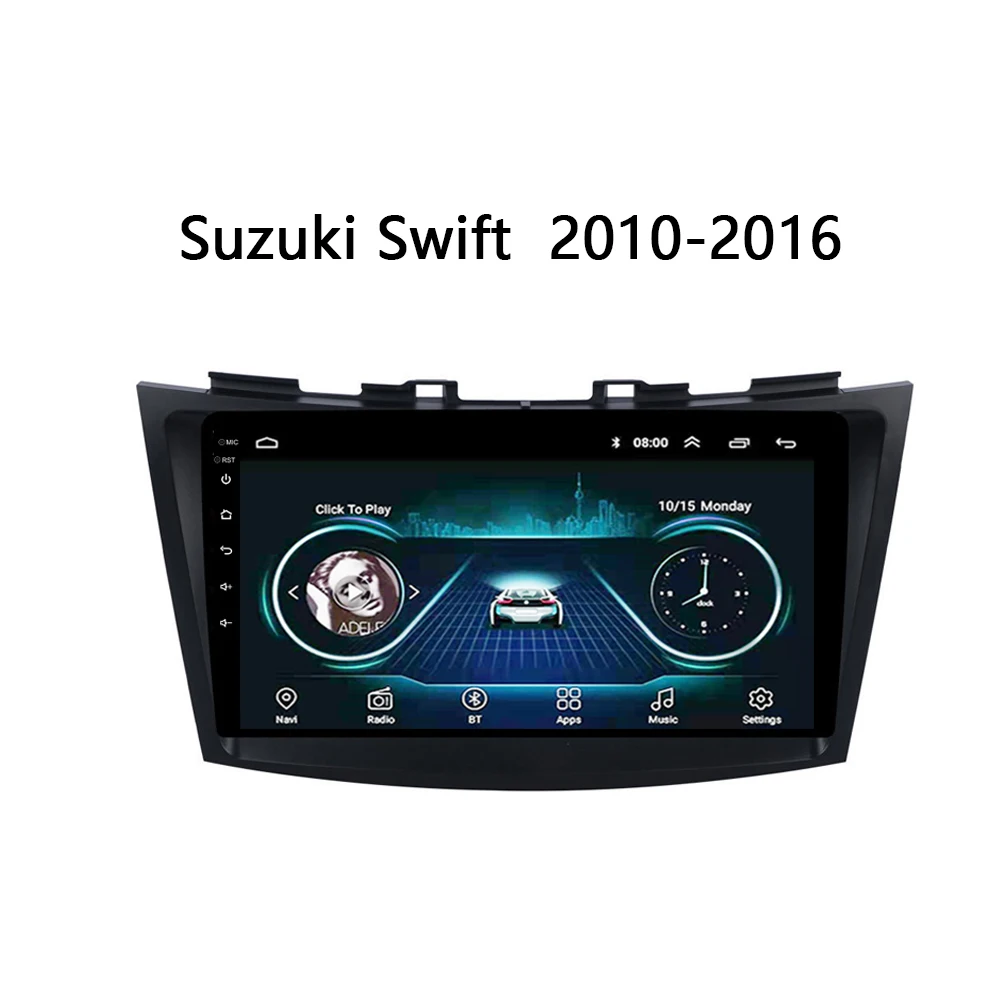 multimedia system for SUZUKI SWIFT 2010-2016 Car Radio Video Player GPS Navigation 2.5D touch screen mirror link 2 din Android | Автомобили