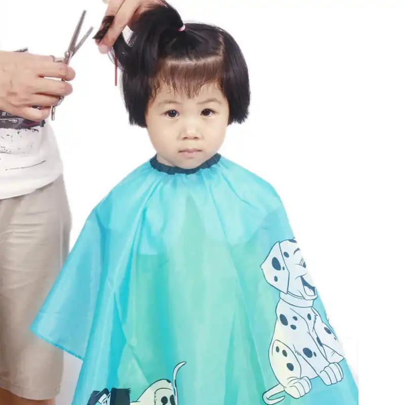 Detskaya Parikmaherskaya Nakidka Parikmaherskaya Strizhka Volos Parikmaherskaya Nakidka Nakidka Dlya Parikmahera Vodonepronicaemaya Tkan Dlya Volos Aliekspress