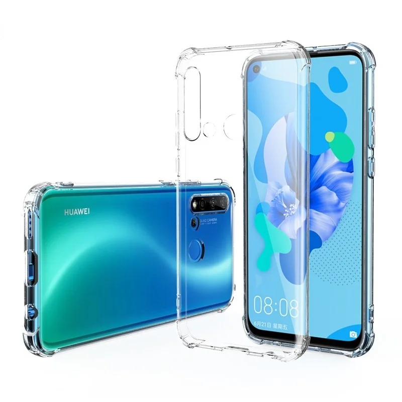 Градусов полный корпус прозрачный чехол для huawei P30 Honor mate 20 10 Lite P8 2017 P20 P10 P9 mini P Smart