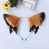 15 Colors Beautiful Masquerade Halloween Cat Ears Cosplay Cat Ear Party Costume Bow Tie Bell Headwear Headband Hair Accessories ► Photo 2/6
