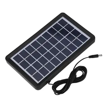 

9V 3W Solar Board High Light Transmittance Transparent Glasses Polysilicon Solar Cell​​ Waterproof Solar Board Battery Accessory