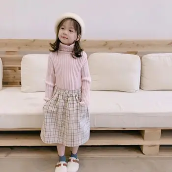 

Childrens white turtleneck sweater 2-14y pre-sale in mid-october