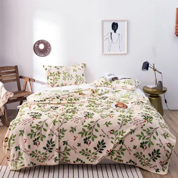 

Modern Fashion Blanket Soft Skin-friendly Sofa Bedroom Air Conditioning Blanket Single Layer All Size Home Decor Cover Blanket