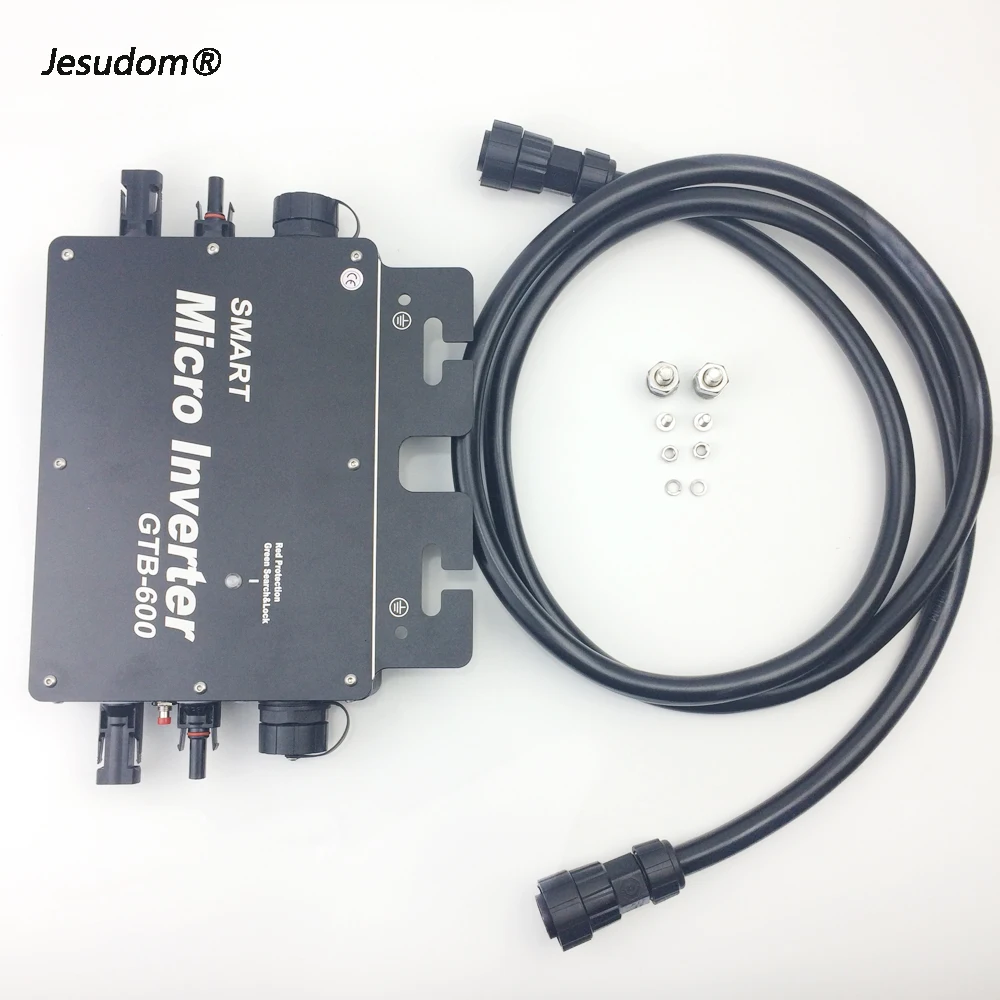 Инвертор Micro 600W солнечный Grid Tie IP65 MPPT чистый синусоидальный выход микро Солнечный