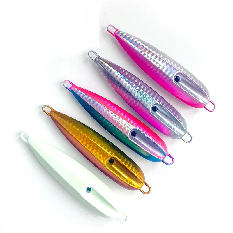 

Kabura Inchiku Slow jigging lure octopus skirt hooks 200g 180g 150g 120g 100g luminous fishing lure set Metal Sinking Jig bait