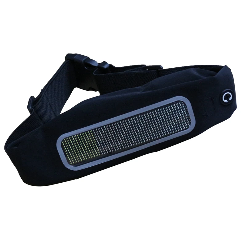 

Waist Bag Fashion LED Fanny Pack Bluetooth Control Multi-Function Waterproof Belt Bags Mobile Phone Running Fanny Packs