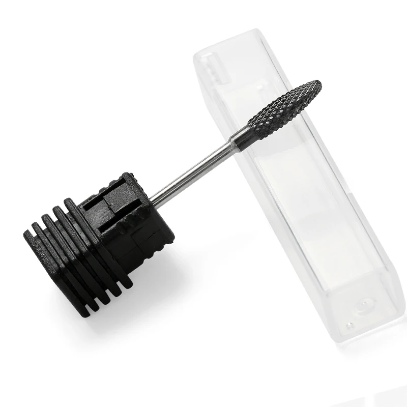 9 Type Black Titanium Tungsten Carbide Nail Drill Bits for Manicure Drill Accessories Mills Cutter Remover Gel Tools nail drill bit electric nail drill bit manicure drill bit