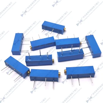 

10PCS 3006 series, resistance 100R 200R 500R 1K 2K 5K 10K 20K 50K 100K 200K 500K Trimpo potentiometer
