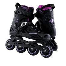 Профессиональный ролик обувь для скейтборда взрослых Salom Inline обувь для катания на коньках для мужчин и женщин легкое, приятное катание Patines