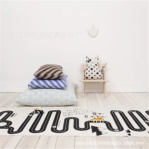 INS Hot Selling Household Adventure Game Rug Game Blanket Children Camping Pad Thick