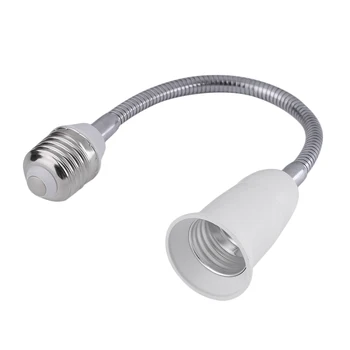 

Pratical 30cm/40cm/50/cm/60cm E27 To E27 Light Bulb Lamp Base Socket Holder Twist Extend Adapter with Stable Performance 2017