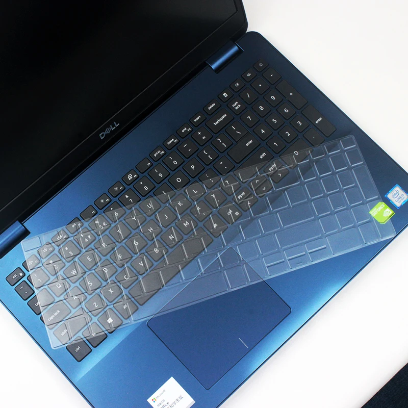 Моющийся прозрачный чехол из ТПУ 15 6 дюймов для ноутбука Dell Inspiron 5000 fit15 5598 5593 5590 5584 |
