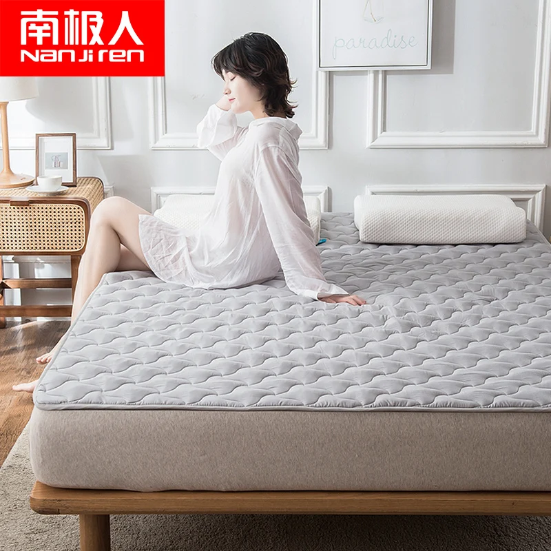 Матрас Антибактериальный для защиты кровати мягкая подушка стеганая Защитная