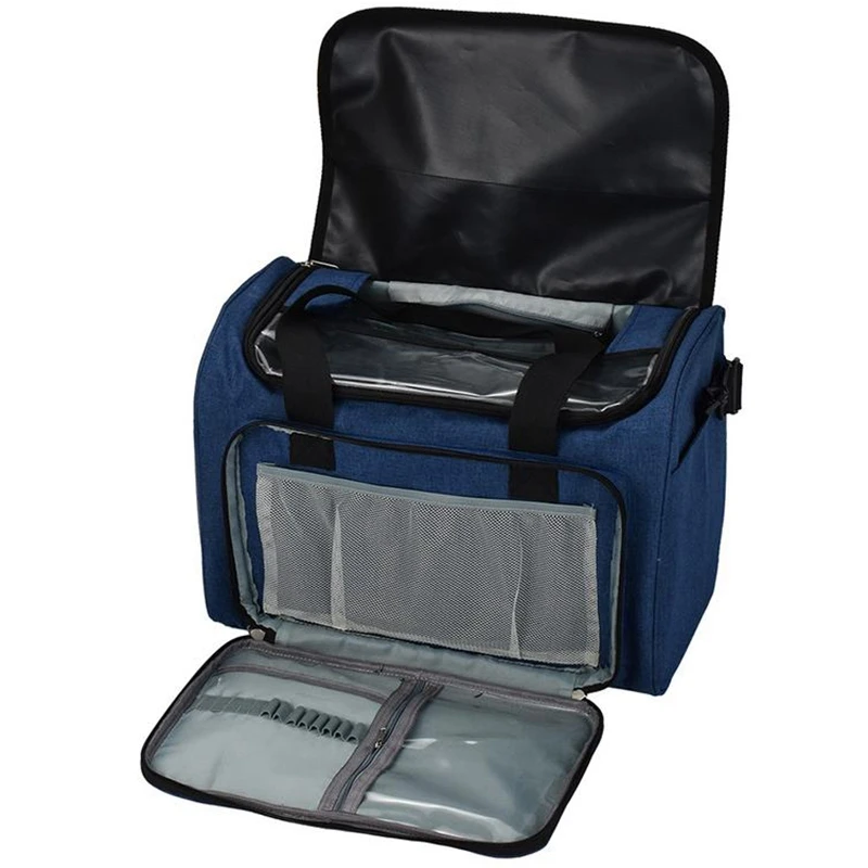 

Sturdy Light Bag Yarn Storage Bag Household Portable Tote Storage Case For Crocheting Hook Knitting Needles Sewing Accessories