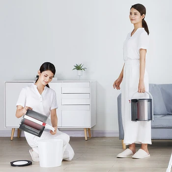 

Deerma Tj200 Multifunctional Vacuum Cleaner for Dry And Wet Cleaning, Removable Large Capacity With 18000 PA Strong Sucti