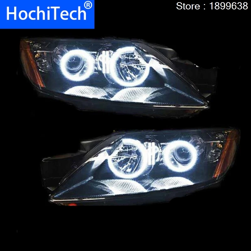 Для Mazda CX-7 cx 7 2006-2012 RGB светодиодный кольца Фар halo angel demon eyes с пультом дистанционного управления