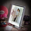 2022 new creative European style glass USB + LED luminous photo frame rural style 7 inch photo frame wall photo frame set ► Photo 2/6