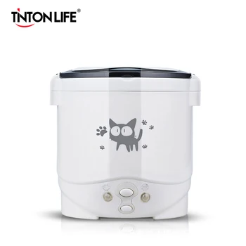 

1L Electric Mini Rice Cooker Multifunctional Portable Cookers Used In House 220V Or Car 12V Truck 24V Used as Lunch Box
