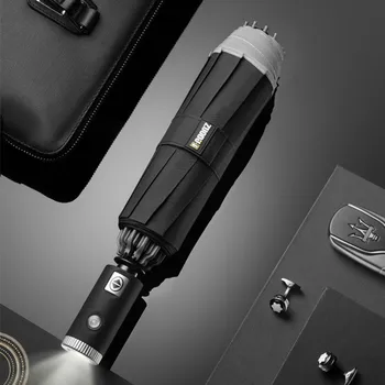 

Reverse Automatic Umbrella Luz Sombrilla Rain High Tech Umbrella Rain Women Parasol Umbrella Semsiye House Merchandise BX50UM