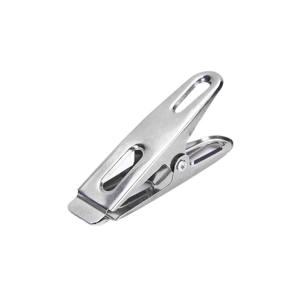 20X METALLO MOLLETTE DA BUCATO Grafette Clip Argento практичный антикоррозийный MOLLETTE DA BUCATO