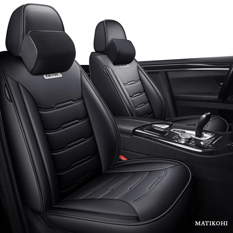 Matikohi Leather Car Seat Cover For Skoda Kodiaq Rapid Spaceback