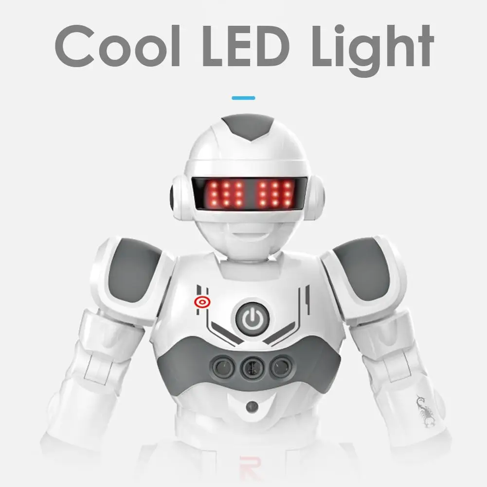 RC Remote Control Robot Smart Action Walk Sing Dance Action Figure Gesture Sensor Toys Gift For Children