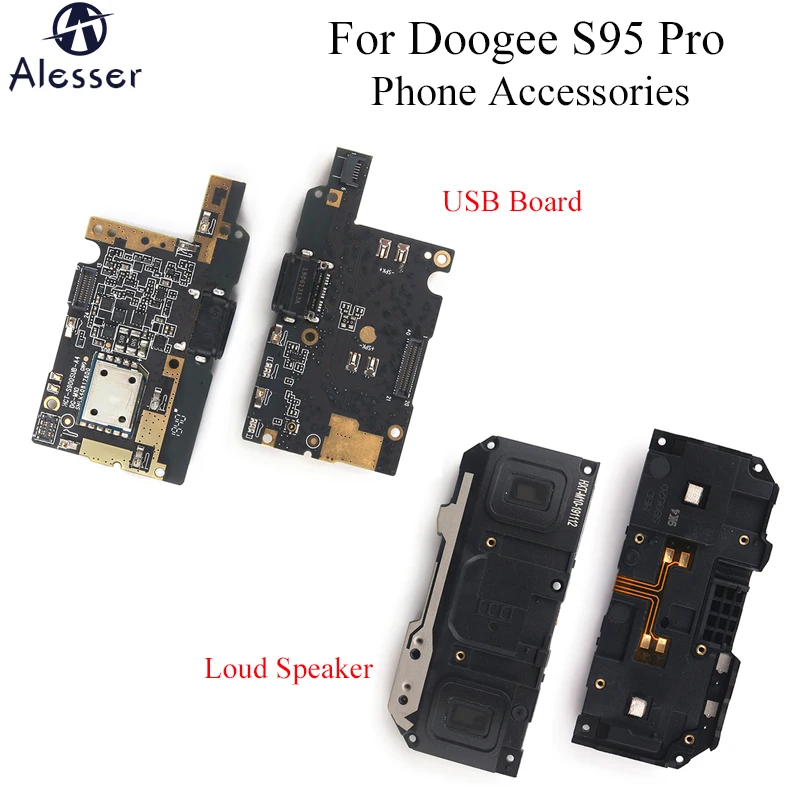 USB разъем Alesser Для Doogee S95 Pro плата для зарядки в сборе запасные части громкий