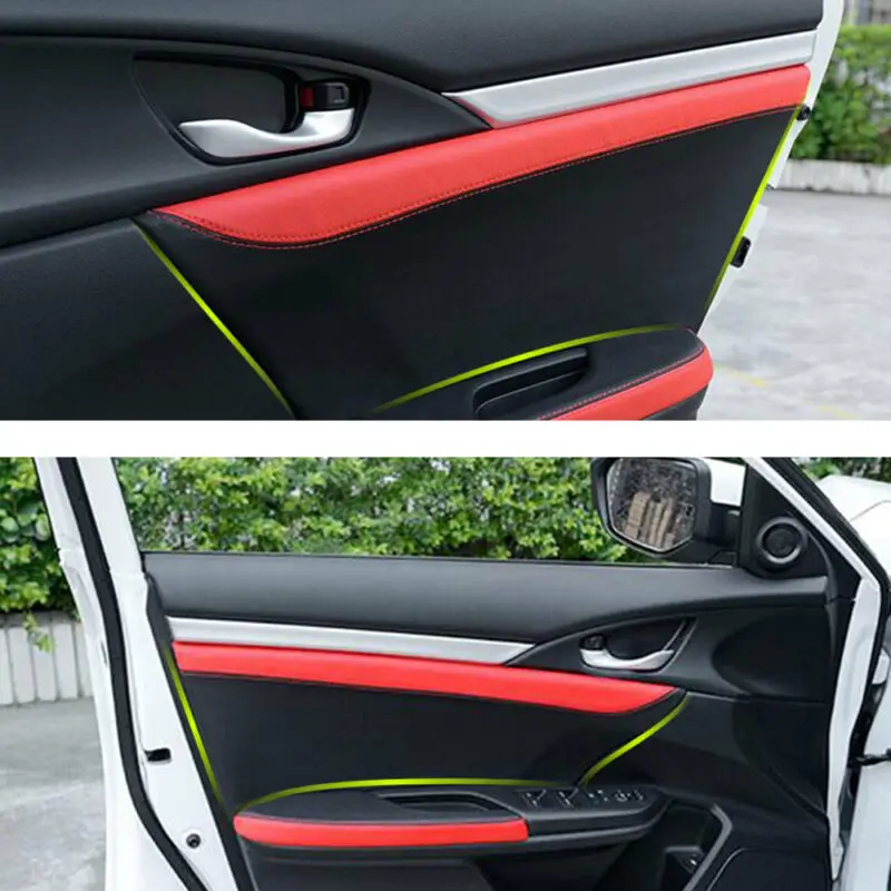 Двери автомобиля панель подлокотник крышка оболочки Накладка для Honda Civic- Замена
