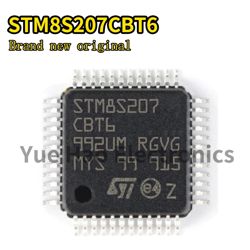 STM8S207CBT6 STM STM8 STM8S STM8S207 STM8S207C STM8S207CB IC MCU 8BIT 128KB FLASH LQFP-48 | Электронные компоненты и
